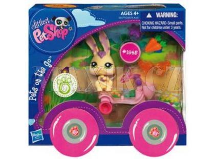 LPS - Zvířátka s dopravním prostředkem Hasbro 25573