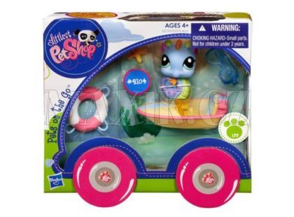 LPS - Zvířátka s dopravním prostředkem Hasbro 25573