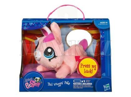 LPS Plyšová zvířátka s pohybujícím se ocáskem Hasbro - Králík