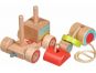 Lucy & Leo 157 Dřevěná tahací mašinka skládačka 6 dílů - Poškozený obal 6