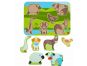 Lucy & Leo 226 Zvířátka na farmě dřevěné vkládací puzzle 7 dílů 2