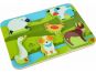 Lucy & Leo 226 Zvířátka na farmě dřevěné vkládací puzzle 7 dílů 5