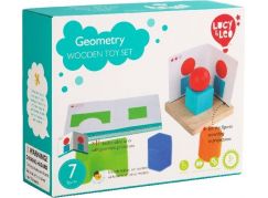 Lucy & Leo 293 Jednoduchá geometrie dřevěná hra