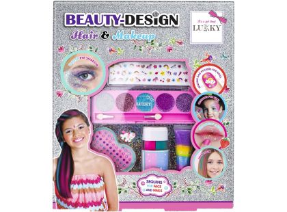 LUKKY sada Beauty Design Vlasy & make up - Poškozený obal