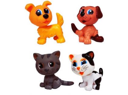 Lumpíci figurky - Psíci a kočky
