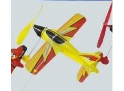 Mac Toys Letadléko na provázku žluté