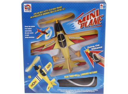 Mac Toys Letadléko na provázku žluté