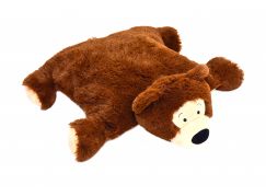 Mac Toys Polštář plyšové zvířátko medvěd 55 cm