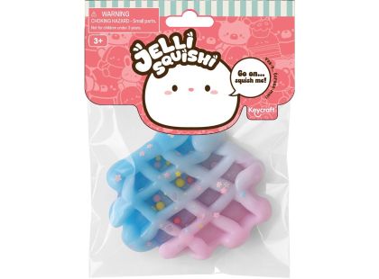 Alltoys Mačkací gelový Donut Vafle Jelli Squishi