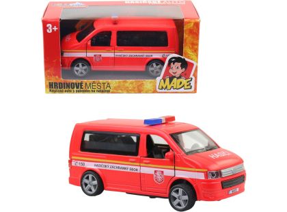MaDe Auto, hasičská dodávka, CZ design i box