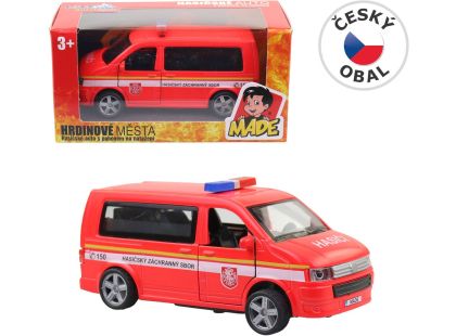MaDe Auto, hasičská dodávka, CZ design i box