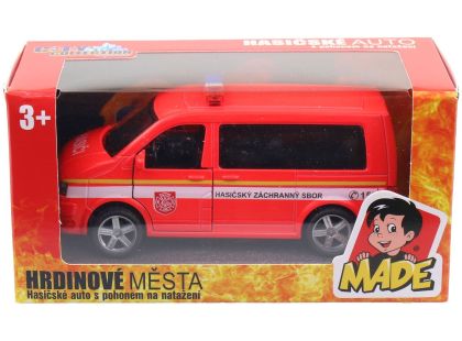 MaDe Auto, hasičská dodávka, CZ design i box