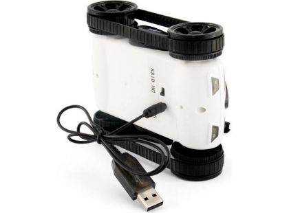 MaDe Auto na dálkové ovládání mobilní aplikací s kamerou bílé - Poškozený obal