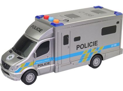 MaDe Auto policejní 19,5 cm se světlem a zvuky