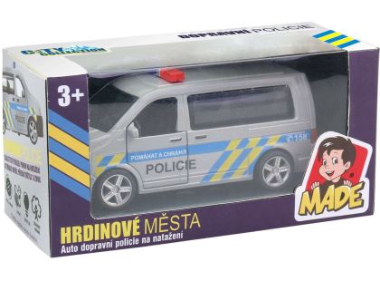 MaDe Auto, policejní dodávka, CZ design i box