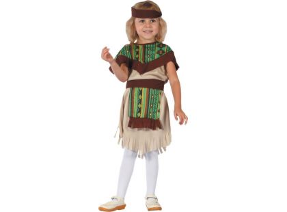 Made Dětský karnevalový kostým Indiánka XS 92 -104 cm