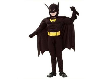 Made Dětský kostým Batman 120 - 130 cm Poškozený obal