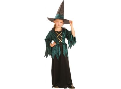 Made Dětský kostým Čarodějnice vel. M 120-130 cm