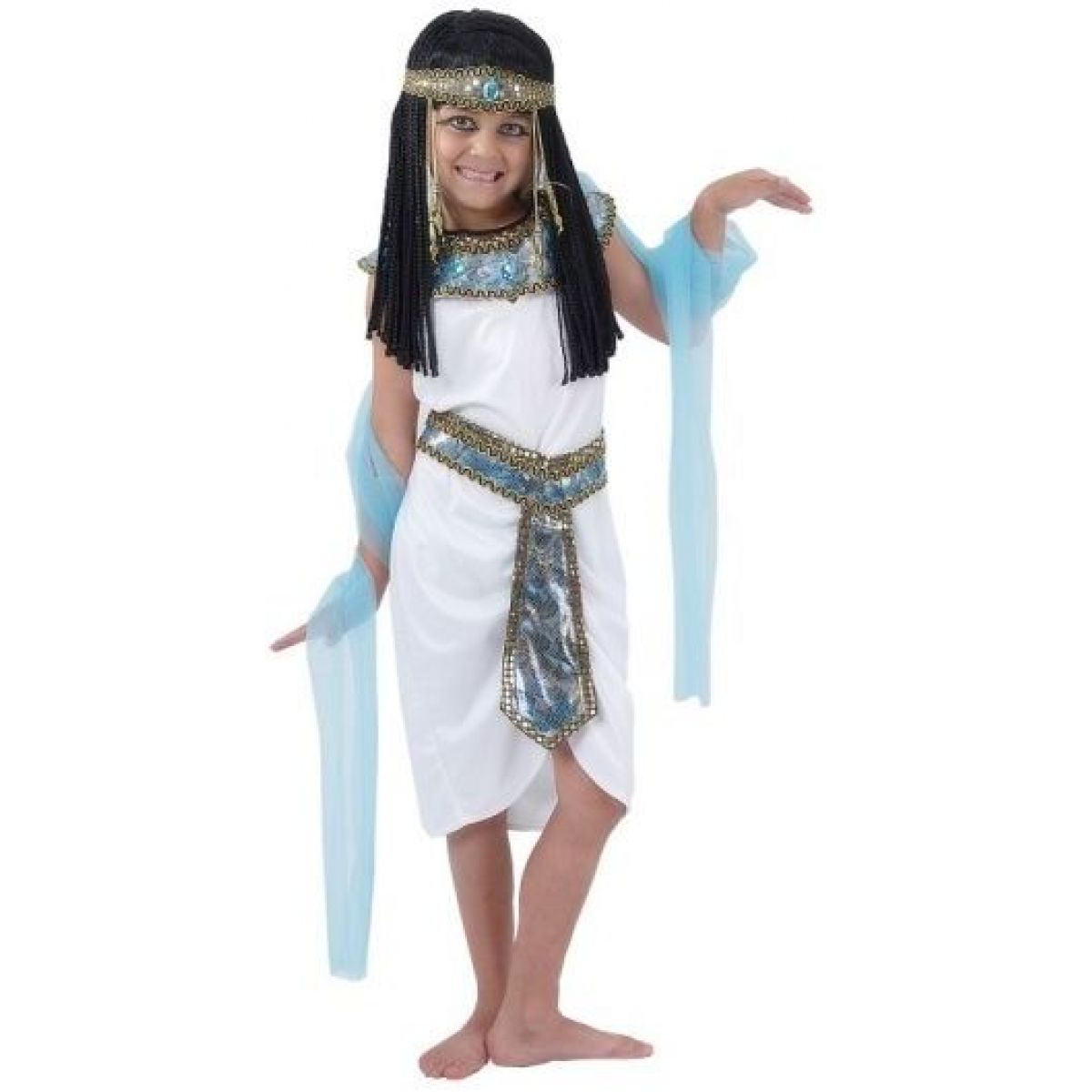 Made Dětský kostým Egyptská královna 120 - 130 cm