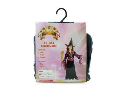 Made Dětský kostým Gotická čarodějnice 130 - 140 cm
