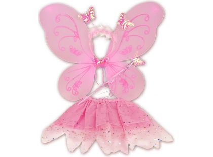 Made Dětský kostým Motýlek růžová