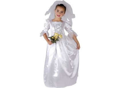 Made Dětský kostým Nevěsta 120 - 130 cm - Poškozený obal