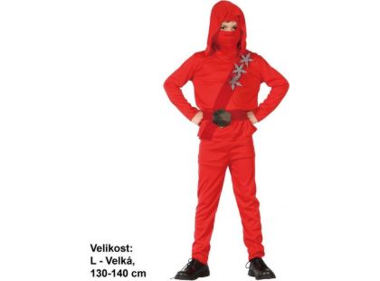 Made Dětský kostým Ninja 130-140 cm