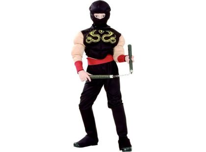 Made Dětský kostým Ninja M 120-130 cm