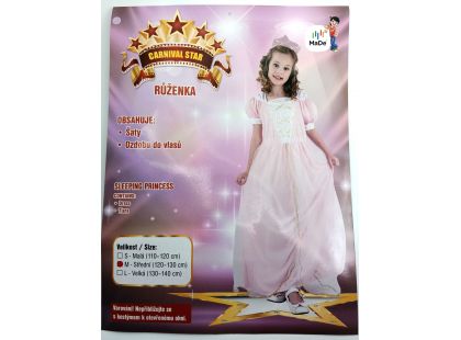 Made Dětský kostým Princezna Růženka 120 - 130 cm
