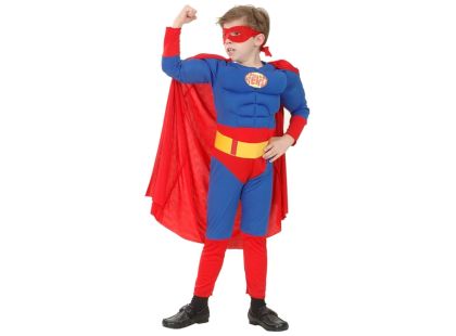 Made Dětský kostým Superhrdina 120 - 130 cm - Poškozený obal