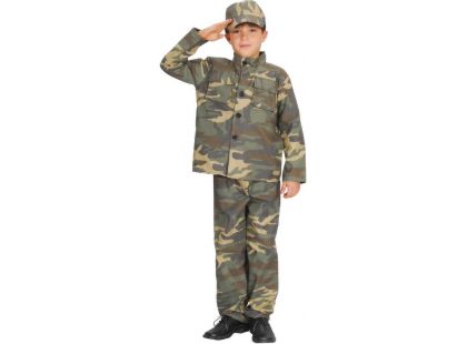 Made Dětský kostým Voják 110-120cm