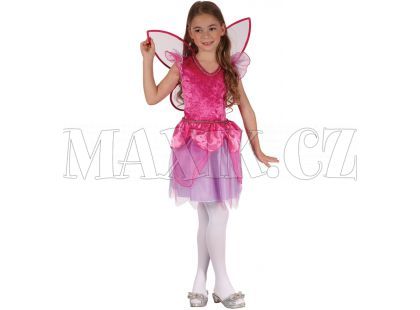 Made Dětský kostým Víla růžová 130-140cm