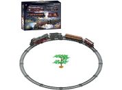 MaDe Parní vlaková souprava na baterie 48 dílků - Poškozený obal