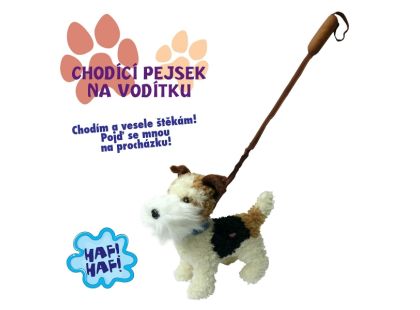 Made Pes Foxteriér s vodítkem a zvukem - Poškozený obal