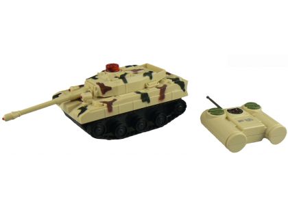 Made RC Tank na dálkové ovládání - Béžový