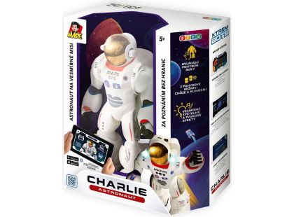 MaDe Robot astronaut Charlie s naučnou aplikací 29,5 cm