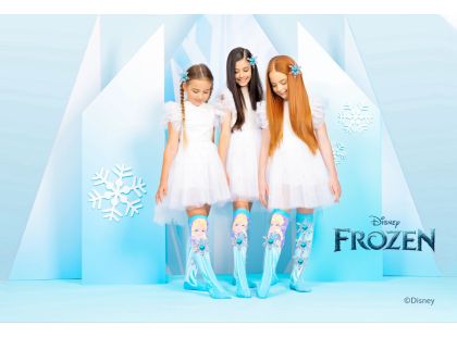 Madmia - Bláznivé podkolenky FROZEN ELSA