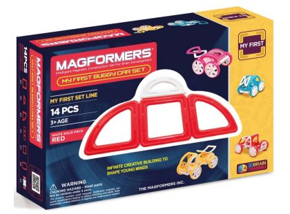 Magformers My first Buggy car červená 14ks