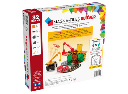 Magna-Tiles Builder 32 dílků