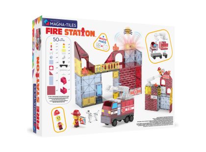 Magna-Tiles Fire Station 50 dílků