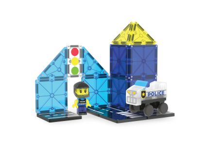 Magna-Tiles Police Patrol 20 dílků