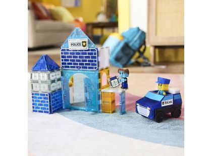 Magna-Tiles Police Station 35 dílků
