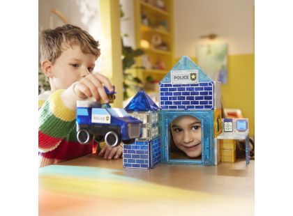 Magna-Tiles Police Station 35 dílků