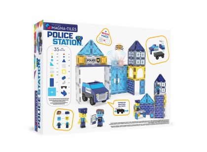 Magna-Tiles Police Station 35 dílků
