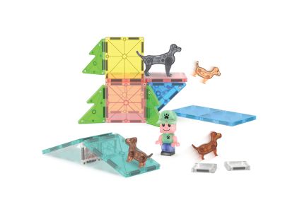Magna-Tiles Puppy Park 27 dílků