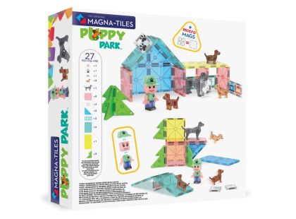 Magna-Tiles Puppy Park 27 dílků