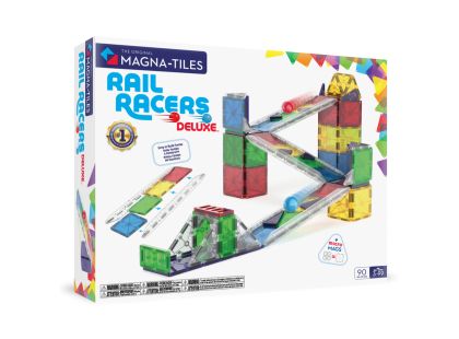 Magna-Tiles Rail Racers Deluxe 90 dílků