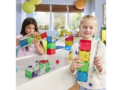 Magna-Tiles Rail Racers Deluxe 90 dílků