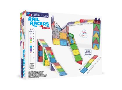 Magna-Tiles Rail Racers Deluxe 90 dílků