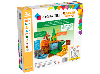 Magna-Tiles Safari 25 dílků